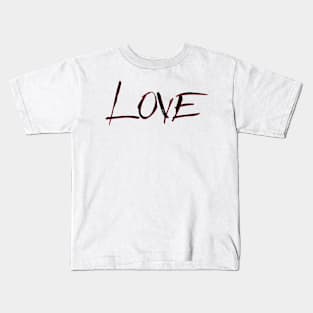 Lettering "Love" Kids T-Shirt